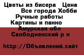 Цветы из бисера › Цена ­ 500 - Все города Хобби. Ручные работы » Картины и панно   . Амурская обл.,Свободненский р-н